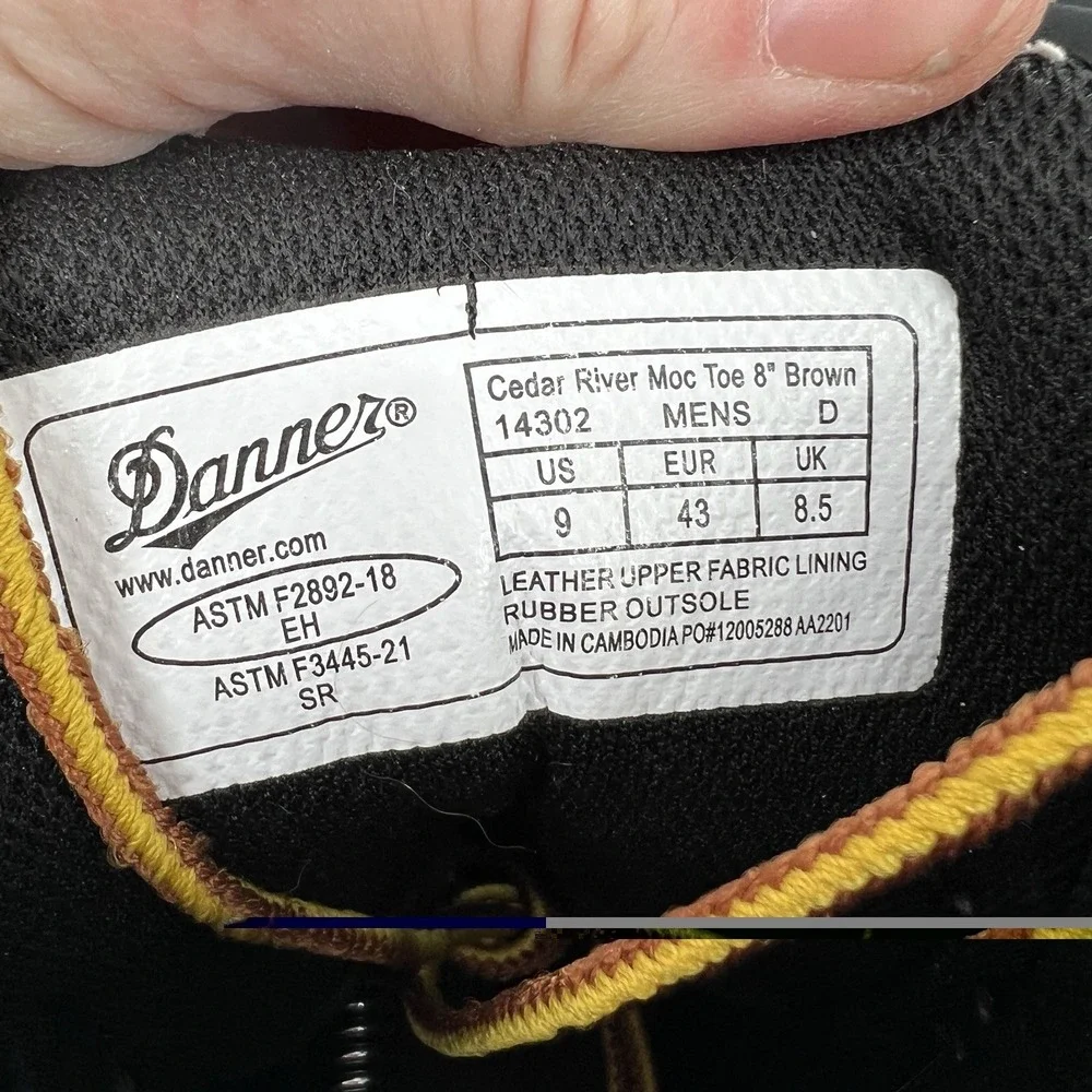 Danner cedar river